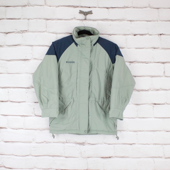 Columbia Jackets & Blazers - VTG COLUMBIA Winter Jacket Coat Green Size S